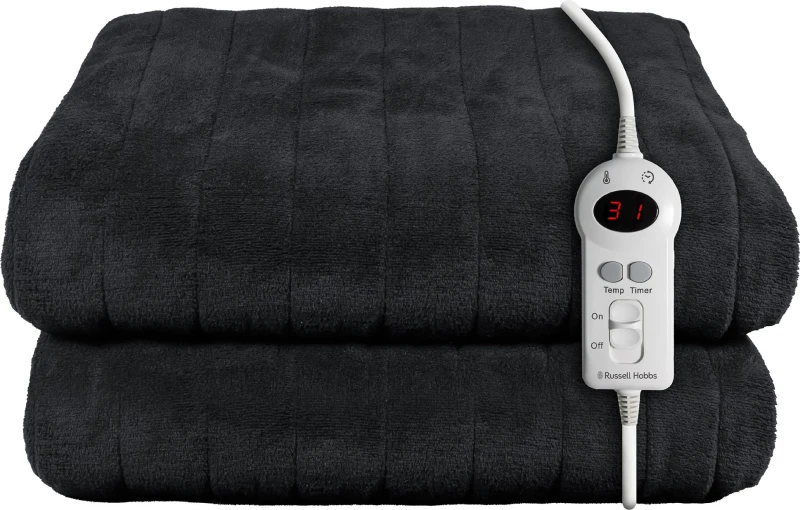 Image of Russell Hobbs RHHT1004BLA Heated Throw
