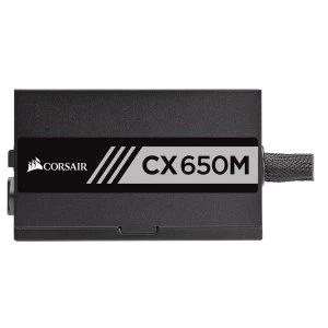 Image of Corsair CX650M 650W ATX Black power supply unit UK Plug