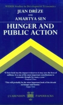 Image of Hunger and Public Action by Jean Drze Book