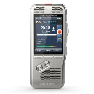 Image of Philips Dpm8200 Pocket Memo With Speechexec Pro Dictate 11