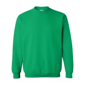 Image of Gildan Heavy Blend Unisex Adult Crewneck Sweatshirt (L) (Irish Green)