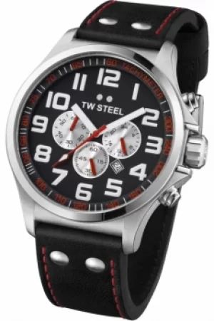 Image of Mens TW Steel Pilot Chronograph 45mm Watch TW0414