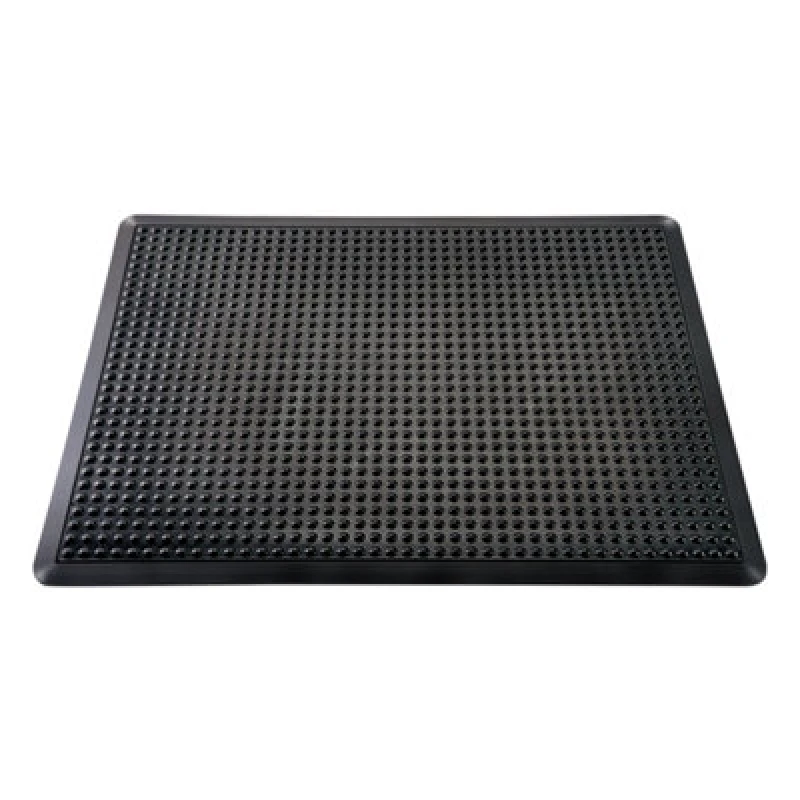 Image of Floortex Doortex Black Anti-Fatigue BubbleMat - 60 x 90cm