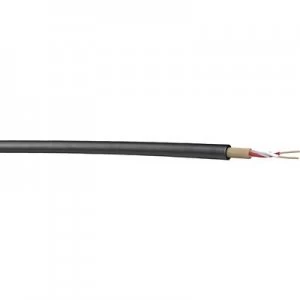 Image of Microphone cable 1 x 2 x 0.22mm Black DRAKA