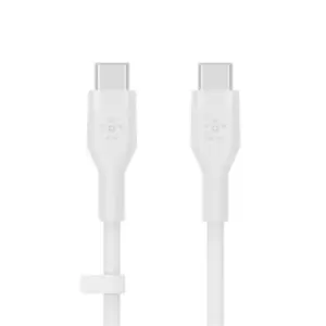 Image of Belkin BOOSTCHARGE Flex USB cable 1m USB 2.0 USB C White