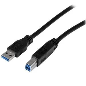 Image of StarTech 1m Certified SuperSpeed USB 3.0 A to B Cable MM