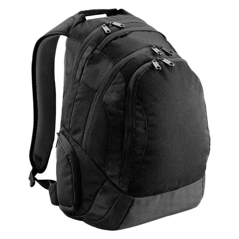 Image of Quadra Mens Vessel Laptop Backpack in Black Male