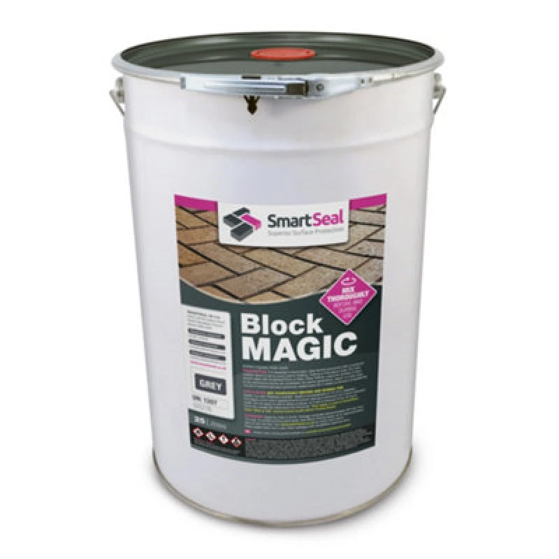 Image of Smartseal Block Magic, Grey (25L) - Block Paving Sealer - Superior To Concrete Paint, Grey 5.061E+12