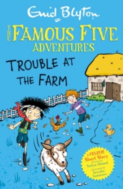 Image of Famous Five Colour Short Stories: Trouble at the Farm Paperback / softback