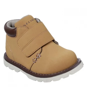 Image of Skechers Bowled Oter Infant Boys Shoes - Brown