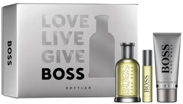 Image of BOSS Bottled Eau de Parfum Mens Christmas Gift Set