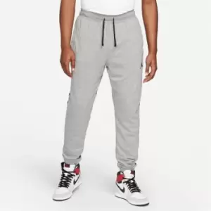 Image of Air Jordan Air Fleece Pants Mens - Grey