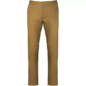 Image of Kariban Mens Chino Trousers (M) (Camel)