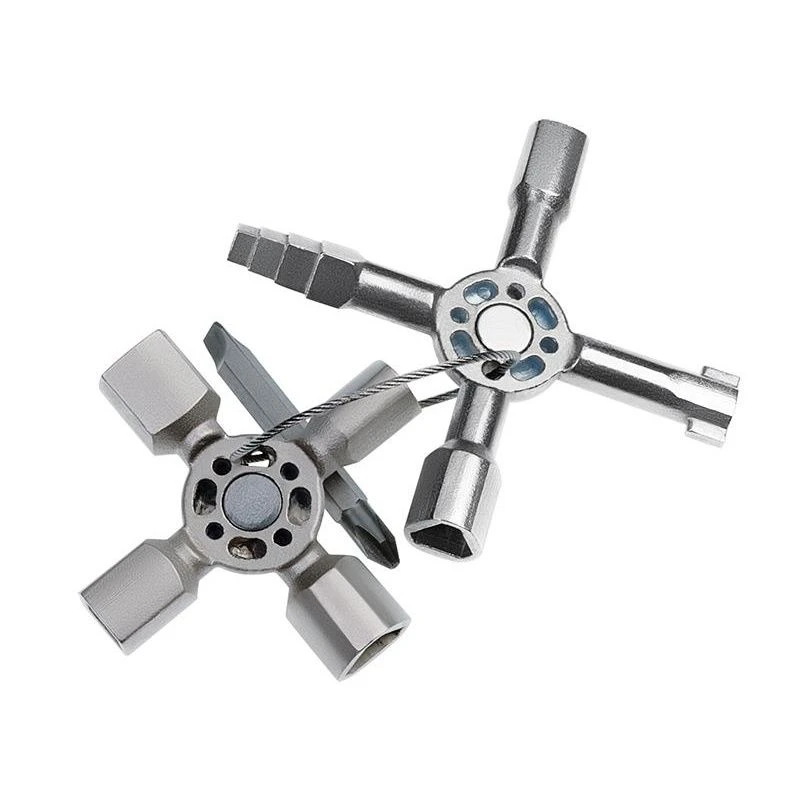 Image of KNIPEX Twinkey Service Cabinet Key Multicolor Unisex