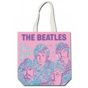 Image of The Beatles - Lady Madonna Tote Pink Bag