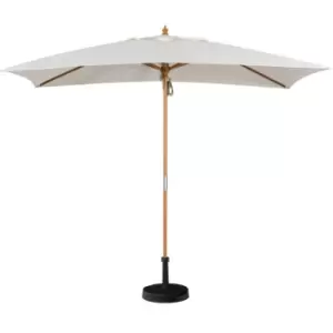 Image of Harbour Lifestyle Kratos 3M X 2M Wooden Parasol - Beige