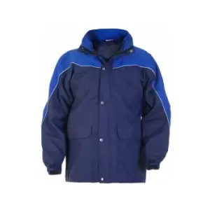 Image of Uitwijk (uw)sns w/proof parka navy/royal blue xxl - Hydrowear