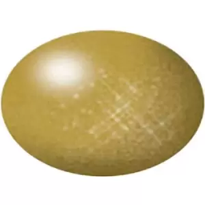 Image of Revell Aqua Paint Brass (metallic) 92 Can 18 ml