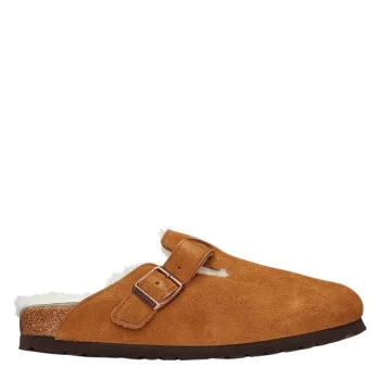 Image of Birkenstock Boston Backless Shearling (W) - MINK