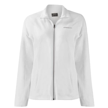 Image of Donnay Full Zip Fleece Jacket Ladies - White