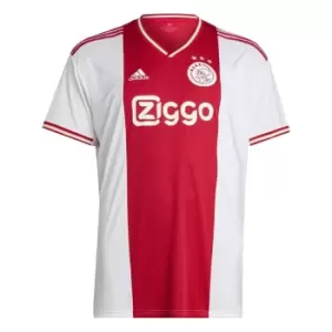 Image of adidas Ajax Home Shirt 2022 2023 Mens - Red