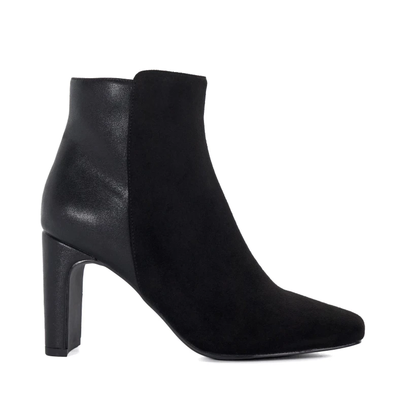 Image of Dune London Orietta Almond Toe Ankle Boots Black female UK 4