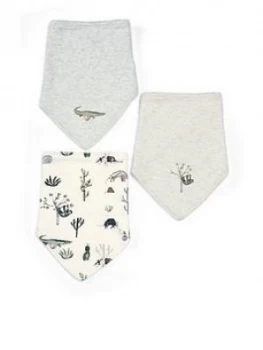 Image of Mamas & Papas Bibs 3 Pack Baby Boys