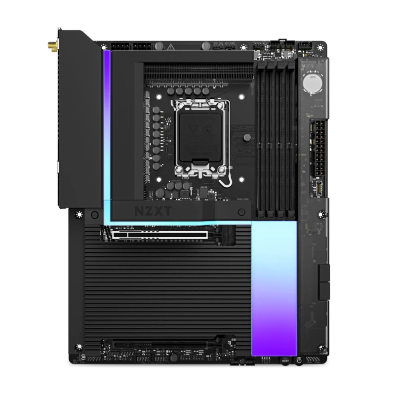 Image of NZXT N9 Z890 Matte Black Intel ATX DDR5 WIFI 7 Motherboard LGA 1851 - N9-Z89XT-B1