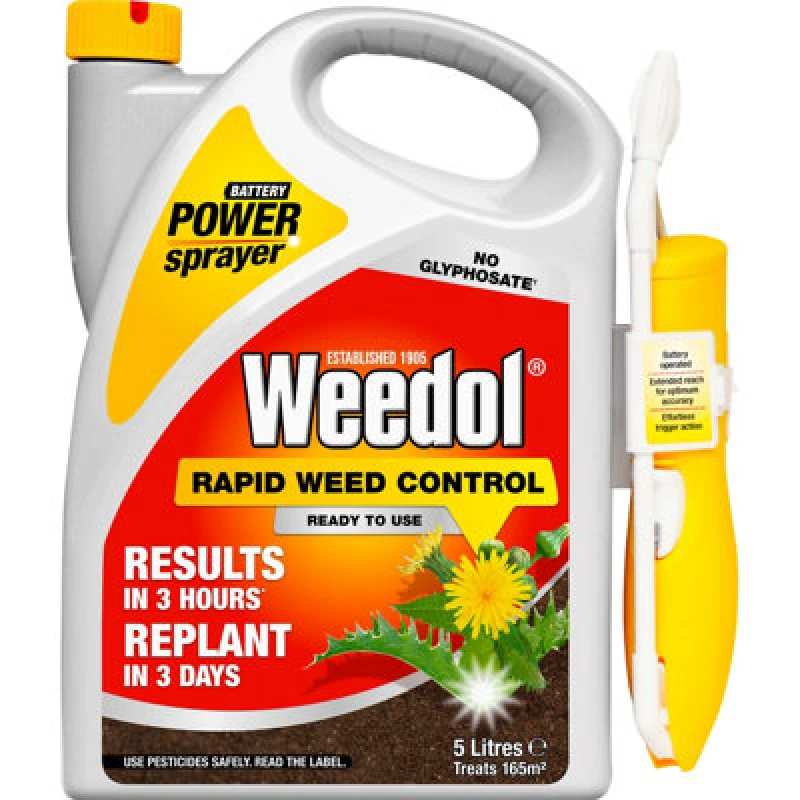 Image of Weedol Weedol Rapid Weed Control Ready to Use Weedkiller - 5L