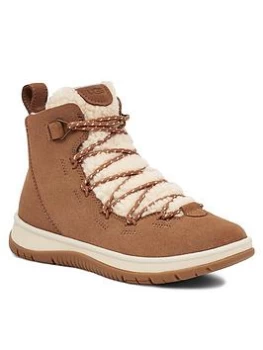 Image of UGG Lakeside Heritage Ankle Boot - Chestnut , Chestnut, Size 4, Women