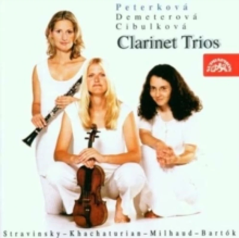 Image of 20th Century Clarinet Trios (Peterkova, Demeterova) CD / Album