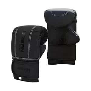 Image of Urban Fight Punch Bag Mitts Matt Black Large