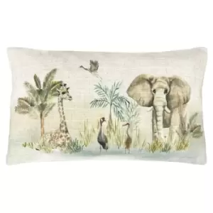 Image of Kenya Scene Cushion Scene