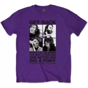 Image of The Beatles - 3 Savile Row Unisex XX-Large T-Shirt - Purple