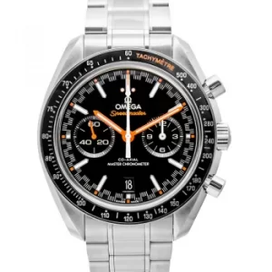 Image of Speedmaster Racing Co-Axial Master Chronometer Chronograph 44.25mm Automatic Black Dial Steel Mens Watch