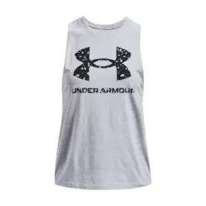 Image of Under Armour Armour Live Sportstyle Graphic Tank Top Ladies - Grey