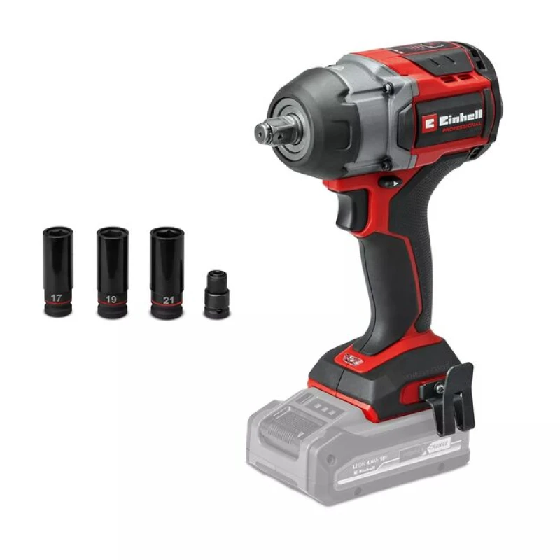 Image of Einhell Power X-Change Einhell TP-CW 18/750-C Li BLSolo 750Nm Brushless 3 Speed Compact Impact Wrench (18V) - Bare Unit