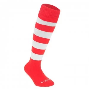 Image of ONeills Football Hoop Socks Junior Boys - Red/White