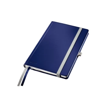 Image of Style Notebook Hard Cover A5 Ruled Titan Blue - Outer Carton of 5