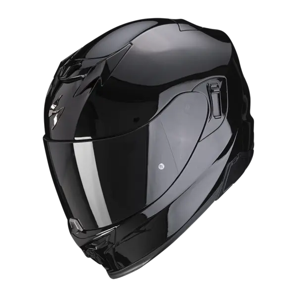 Image of Scorpion Exo-520 Evo Air Solid Black Full Face Helmet Size XS