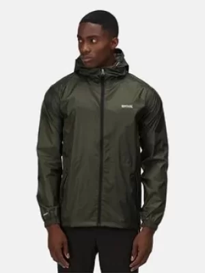 Image of Regatta Pack It Jacket Iii Waterproof Shell Jacket, Dark Khaki Size XL Men