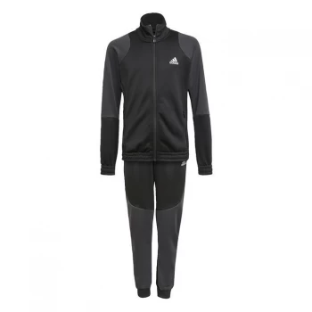 Image of adidas XFG AEROREADY Tracksuit Kids - Black / Carbon / White