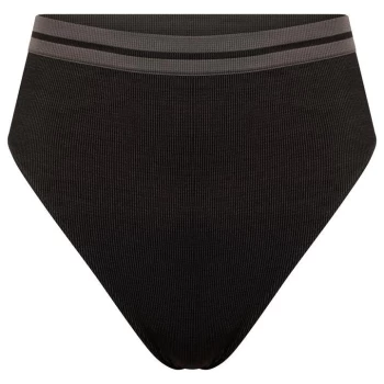 Image of Dare 2b Laura Whitmore Don't sweat it bikini bottoms - Blk/CharGry