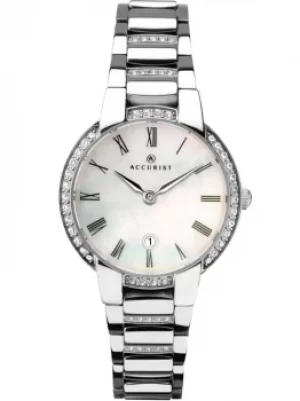 Image of Accurist Ladies Signature Mother Of Pearl Stone Watch 8219