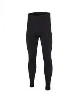 Image of Madison Peloton Mens Tights With Pad, Black