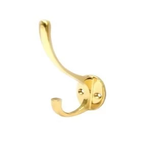 Image of BQ Gold Brass Hat Coat Hook
