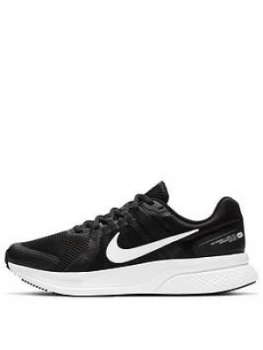Image of Nike Run Swift 2, Black/White, Size 7, Men