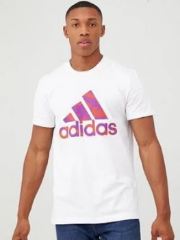 Image of Adidas Summer Bos T-Shirt - White