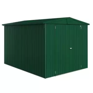 Image of Biohort Europa Size 6 Metal Shed 8' x 10' - Dark Green