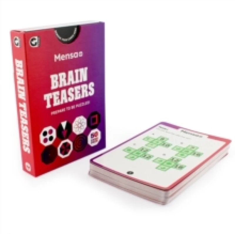 Image of Mensa- Brain Teasers Card Game